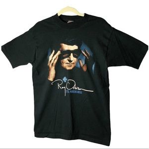 Roy Orbison Vintage T-Shirt Size Medium Black Only the Lonely Music Tee